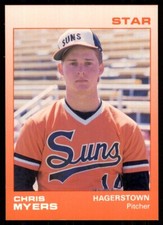 1988 Star Hagerstown Suns Chris Myers Hagerstown Suns #13