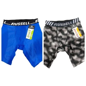 Lot of two Russell performance long leg boxer briefs men size small underwear. - Picture 1 of 7