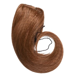 LIGHT RED BROWN 27R SEP02000 Daisy Fuentes Secret Extension 10" Wire Pony Tail  - Picture 1 of 7