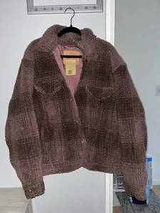 Levi’s Men’s Cozy Vintage Sherpa Trucker Jacket Size XL New With Tags - Picture 1 of 5