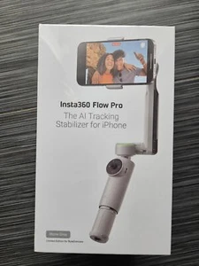 Insta360 Flow Pro AI Tracking Gimbal Stabilizer, Stone Gray, NEW SEALED - Picture 1 of 1