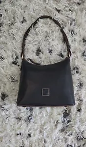 Dooney & Bourke Florentine Hobo Shoulder Bag - Navy - PRISTINE! - Picture 1 of 9