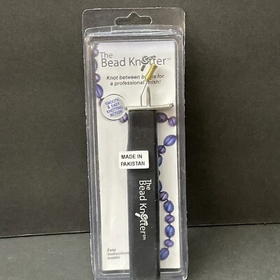 The Bead Knotter Tool That Knots Silk & Nylon Beading Cord For Pearls Beads NEW - Image 1 of 4