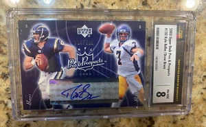 2003 Upper Deck Pros And Prospects #132 Kyle Biller/Drew Brees CSG 8/9 Auto - Picture 1 of 2