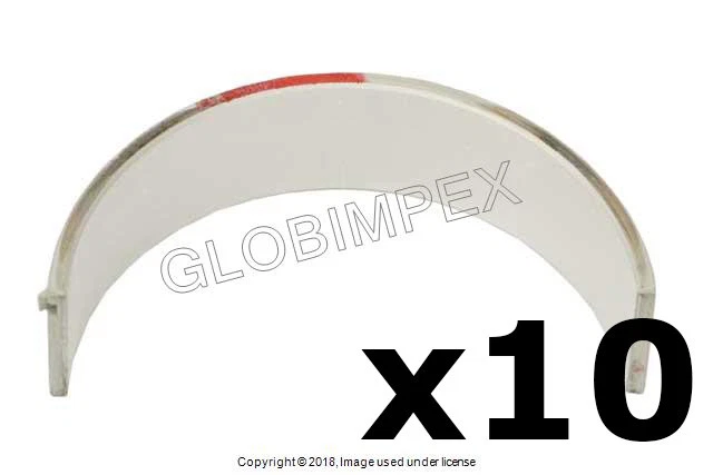 BMW M3 M5 M6 (2006-2013) Rod Bearing Red Lower (53.00 mm, Standard) 10 GENUINE - Image 1 of 1