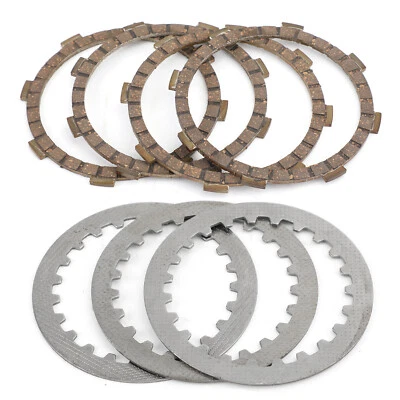 Clutch Kit Iron & Friction Plates for Yamaha YB100 DX100 L5 L5T L5TA 1969-1987 - Imagem 1 de 4