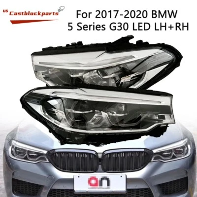 Faros LED M5 F90 G30 adaptables para BMW Serie 5 2017 2018 2019 2020 diestro+derecho Foto 1 de 4