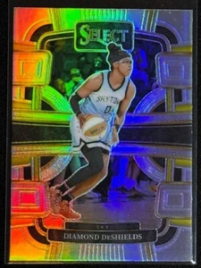 Diamond DeShields - 2024 Panini Select WNBA Concourse Silver Prizm #100 Sky - Picture 1 of 2