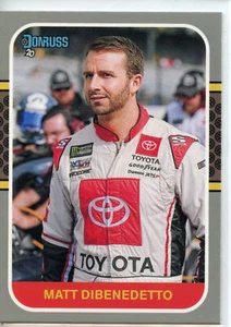 2020 Donruss Racing NASCAR Retro SILVER Parallel #126 Matt DiBenedetto - Picture 1 of 2