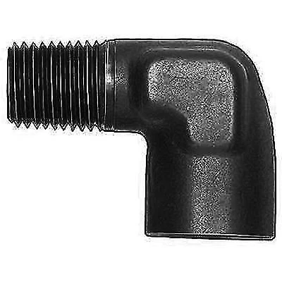 Aeroquip FCM5149 90 grados Pipa de codo hembra a macho de 3/8 pulgadas x 3/8 pulg. Foto 1 de 3