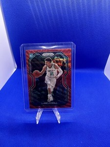 2020-21 Panini Prizm - Ruby Wave Prizm #278 LaMelo Ball (RC)
