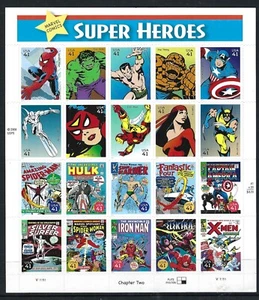 US Scott # 4159 Marvel Comics Super Heroes 2007 Mint Sheet Post Office Fresh - Picture 1 of 1