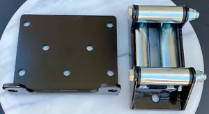WARN Brand 2500LB Roller Fairlead w Mounting Plate ATV UTV SXS HEAVY DUTY 4x4 - Foto 1 di 14