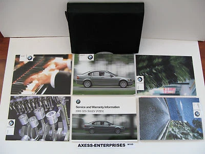 BMW E46 2003 serie 3 320i 325i 325xi 330i 330xi manuales del propietario libros de operador M105 Foto 1 de 4