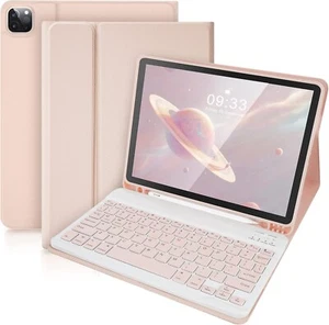 IPad 10.9” & 11” Smart Keyboard Case Bluetooth Keyboard Pad with Pencil Slot - Picture 1 of 12