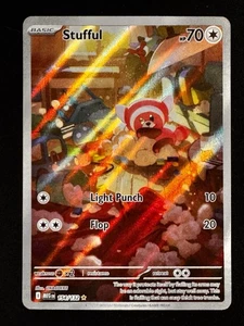 Pokémon TCG Stufful 154/132 Mega Evolution - Holo, Illustration Rare - Bild 1 von 3