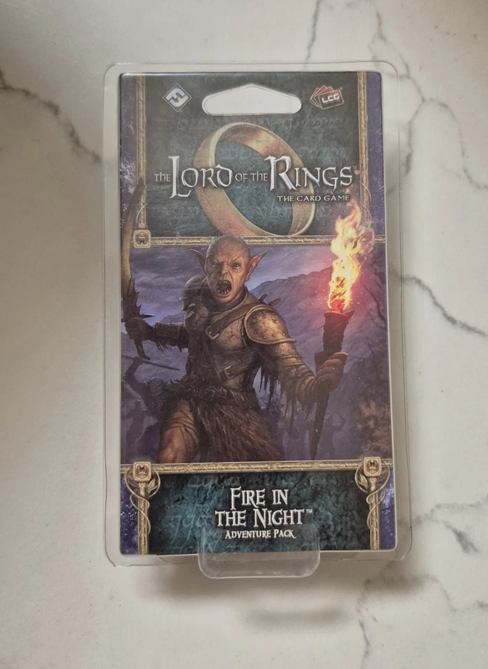 The Lord of the Rings LCG Fire in the Night Adventure Pack (New and Sealed) - Image 1 of 1