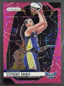 2024 Panini Prizm WNBA Stephanie Soares Pink Velocity Prizm /79 #47 - Picture 1 of 3