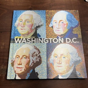 Where Guestbook Washington D.C. Hardcover Photo Book George Washington Art - Imagen 1 de 5