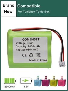 2600mAh Battery Replacement for Toniebox Tonie Box - Picture 1 of 5