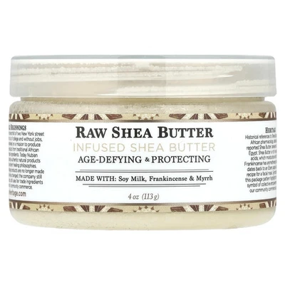 Nubian Heritage Raw Shea Butter Infused Shea Butter 4 oz 113 g B Corp, - Image 1 of 4