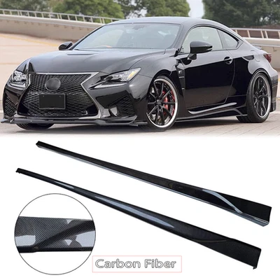 Par de alerones laterales de fibra de carbono estilo 10 AS 2014-2019 Lexus RC F USC 10 Foto 1 de 4