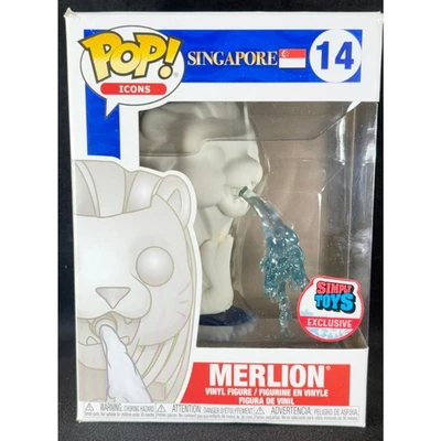 Funko Pop #14 Merlion Icons Series Simply Toys Exclusive Singapore Release Box - Image 1 of 4