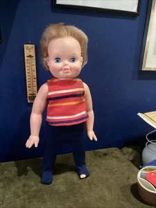 Vintage Palitoy Tippy Tumbles Doll 1968 No Battery Box To Test So spares - Picture 1 of 9