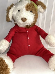 Bunnies By The Bay Natale Skipit Cucciolo 15" Peluche Imbottito Ponderato Lungo Johns - Foto 1 di 8