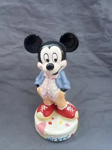 Vintage 1980’s Mickey Mouse Mod Mickey Schmid Porcelain Figurine RARE! - Picture 1 of 10