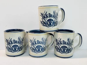 Vintage Jack Daniel's Distillery alte #7 Louisville Steinzeug Kaffeetassen (4) - Bild 1 von 4