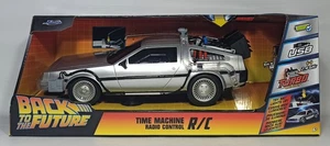 JADA 2025 BACK TO THE FUTURE DELOREAN TIME MACHINE 1:16 R/C UNUSED BOXED - Picture 1 of 24