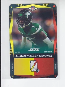 NFL Uno Elite Core Edition AHMAD SAUCE GARDNER FOIL SP Red Yellow Jets #062 - Picture 1 of 1