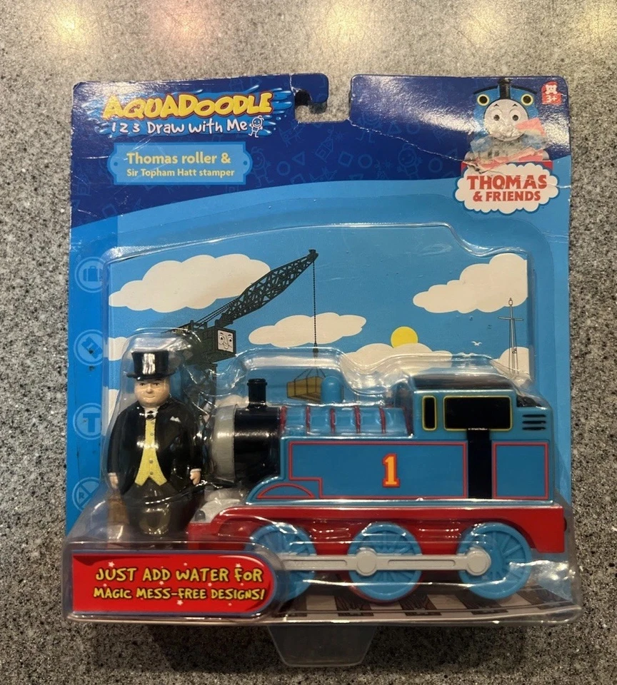 Estampilla y estampada Thomas Roller & Sir Topham 2006 para usar con alfombrilla Aquadoodle nueva Foto 1 de 3
