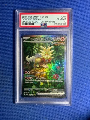 2024 COUGING FIRE EX #204 TEMPORAL FORCES SIR PSA 10 GEM MINT - Image 1 of 2