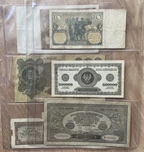 IBERMONEDA| Polonia 1922-1941. 7 billetes diferentes. Algunos muy raros. MBC - Imagen 1 de 4