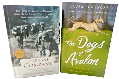 Elephant Company-LP-HB-Vicki Constantine Croke/Dogs of Avalon-TPB Laura Schenone - Image 1 of 4