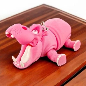 Movable 3D Printed Animals Figurine Desk Decor Gifts - Picture 1 of 11
