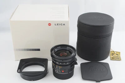 ◇330◇ EXCELENTE COMO NUEVO en CAJA LEICA ELMARIT M 24mm f2.8 ASPH. Lente negra de JAPÓN DDP Foto 1 de 4