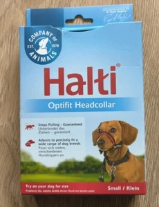 *Brand New* Halti Optifit Head Collar Size S Dog Puppy Training Stop Pulling - Picture 1 of 3