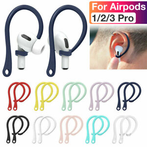 AirPods 3 2 1 2021 AirPods Pro EarHooks AntiLost Secure Ear Hook Holder Loops