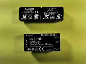 One Lucent LW015F91 and two LAW005F power converters - Picture 1 of 1