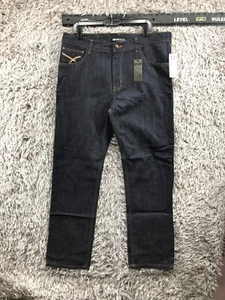Ecko Unltd Jeans Imperial Straight Fit 701 Indigo Blue Baggy Hip Hop Y2K Vintage - Picture 1 of 20