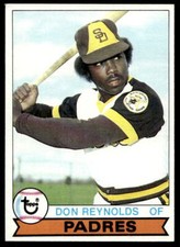 1979 Topps 292 Don Reynolds   San Diego Padres  RC Baseball Card