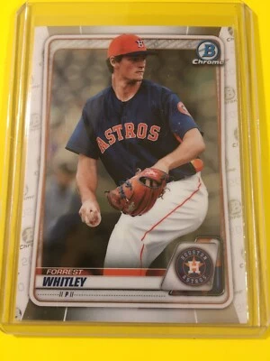 🔥🔥2020 Bowman Chrome Prospects FORREST WHITLEY #BCP-70 Houston Astros - Image 1 of 2
