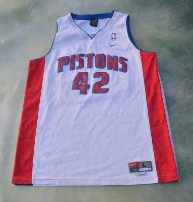 Camiseta Nike NBA Detroit Pistons Jerry Stackhouse #42 Talla L. Foto 1 de 4