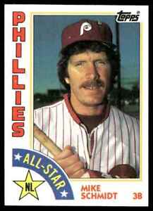 1984 Topps All-Star Mike Schmidt Philadelphia Phillies #388 C20
