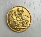 1912  GOLD BRITISH SOVEREIGN GOLD COIN