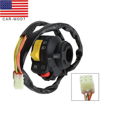 For Suzuki Eiger 400 LT-A400 LT-F400 Left Handlebar Switch Start Stop Headlight - Image 1 of 4