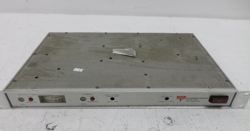 Vintage Blonder Tongue TVRO Audio Video Modulator #4928 ~Rack Mountable - Image 1 of 1